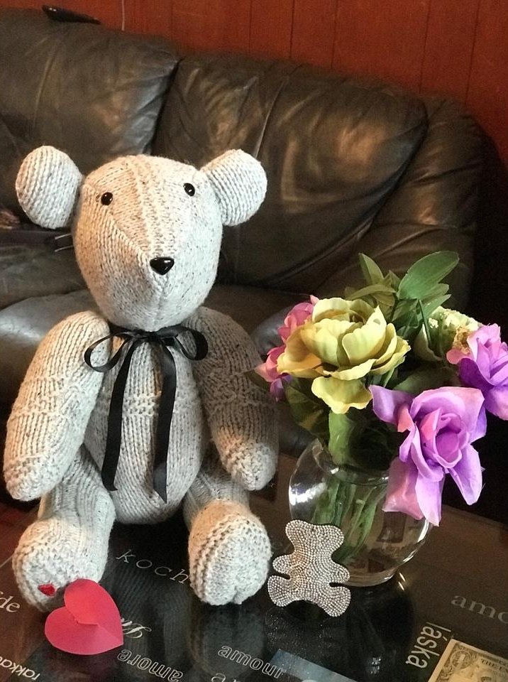 Memory bear made from [description]